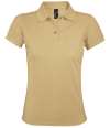 10573 Ladies Prime SOL'S Ladies Prime Poly/Cotton Piqué Polo Shirt Sand colour image